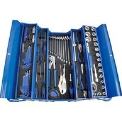 85 PC Toolkit - 5 Tray Metal Cantilever Box