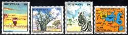 Botswana - 1994 Makgadikgadi Pans Set Mnh Sg 793-796