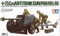 Tamiya 1 35 7.5 Cm Anti-tank Gun Pak40 l46