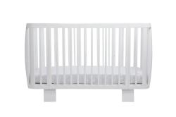Bloom Baby Bloom Retro Cot Bed In Coconut White