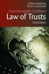 Commonwealth Caribbean Law Of Trusts: Third Edition