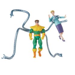 Spider-man Legends Vhs Doc Ock & Aunt May 6 Inch Figure 2 Pack
