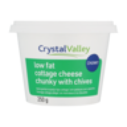 Crystal Valley Low Fat Chives Cottage Cheese 250G