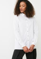 Dailyfriday Open Back Shirt - White