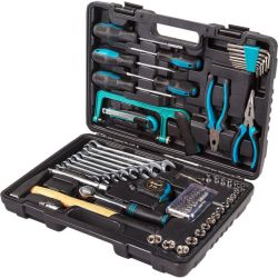 - Diy Hand Tool Set Tool Kit With Spanners And Sockets - 84 Piece