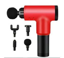Fascial Massage Gun For Muscle Pain Relief And BODY-Q-L820 - Red