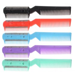 Hair Razor Comb Professional Scissor Home Hairdressing Thinning Trimmer Punk