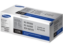 Samsung MLT-D119S Black Toner Cartridge For ML1610 1615 1620 1625 2010 2015 2020 2510 2570 2571 SCX4321 4521 Page Yield 2000