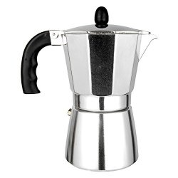 Top-max Stovetop Espresso Maker - Aluminum With Marbled Coating Stove-top Moka Pot 3 Cup
