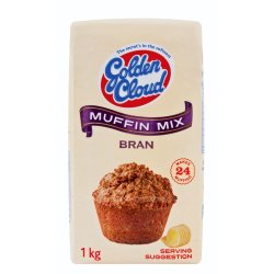 Golden Cloud - Muffin Mix Bran Packet 1KG