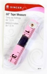 Singer Pink Vinyl Tape Measure 60-INCH 10-PACK