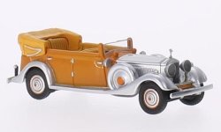 Rolls Royce Phantom II Thrupp & Maberly Orange aluminium Rhd 1934 Model Car Ready-made Bos-models 1:87