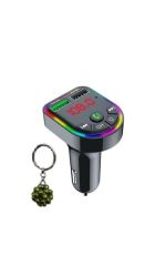 Wireless Car Kit MP3 Player USB Charger And A Keyholder