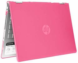 Mcover Hard Shell Case For 14" Hp Pavilion X360 14-CDXXXX 14-DDXXXX Series Convertible 2-IN-1 Laptops Pink