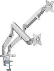 Dual Monitor Clamp Bracket With Gas Spring ARM-AL6002