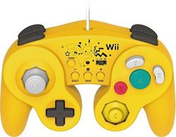Hori Battle Pad For Wii U Pikachu Version With Turbo