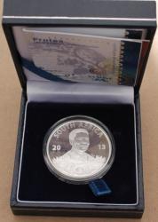 2013 Nelson Mandela R1 Silver Proof Life Of A Legend First Strikes Coa Number 35 Still Sealed