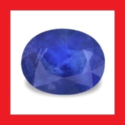 Sapphire Natural Australia - Deep Blue Oval Facet - 1.280cts