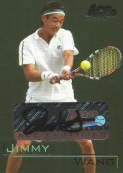 Jimmy Wang - Ace Authentic 2011 - Genuine "autograph" Card