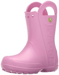 Crocs Kids' Handle It Rain Boot Carnation 10 M Us Toddler