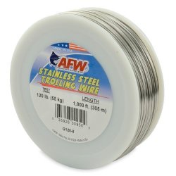 American Fishing Wire Surfstrand Bare 1x7 Stainless Steel Leader Wire, Bright Color, 210 Pound Test, 30-Feet, Other