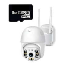 Monitor Protect Your Home With Advanced Wireless Network Operated Smart Camera & 8GB Sd Card