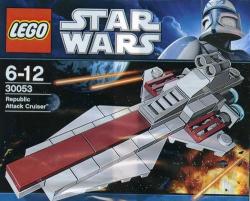 Lego Set 30053 Republic Attack Cruiser Star Wars Rare Polybag Limited Edition