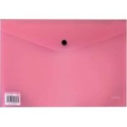 A4 Document Envelopes 12 Pack Pink
