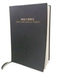 Niv Standard Black Vinyl Bible Paperback