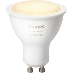 Philips Hue GU10 Wireless LED Bulb - White Ambiance