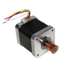 Nema 17 Bipolar 0.9 High Torque Dual Shaft Stepper Motor May Include Gear 4 Leads With Connector For Trucut Lite Y Axis