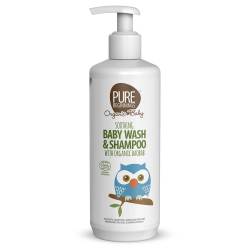 PURE BEGINNINGS - Soothing Baby Wash And Shampoo With Organic Baobab - White