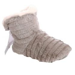Slipper Boots Winter Grey