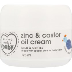 Made 4 Baby Zinc & Castor Oil Cream 125ML