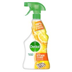 Dettol 500ML Kitchen Cleaner Hygiene Surface Disinfectant Spray Lemon Zest Surface Care Suitable For Use On Kitchen Surfaces