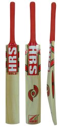 Hrs Gold Kashmiri Willow Wood Cricket Bat With Carry Case-size 4 HRS-B6A