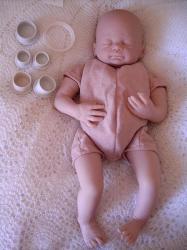 Reborn Unpainted Baby Doll Kit Lucy