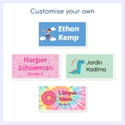 Colour Large Labels - Customise Your Own