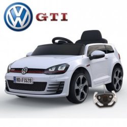 Golf GTI Battery Operated Car - White