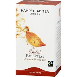 Hampstead Tea English Breakfast Tea Sachets 20 Bag 0.02 Pound