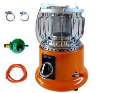 2 In 1 Portable Gas Heater & Stove - For Indoor Or Outdoor Use