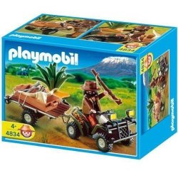 PLAYMOBIL Motocross Bike with Raptor Building Set