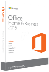 Microsoft 2016 Home & Business 1 User 1 PC