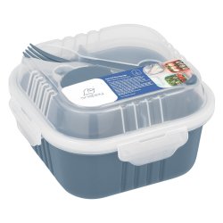 Lunch Box Square 830ML - Blue