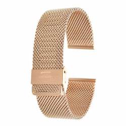 Stainless Steel Watch Band For Apple Watch 42mm - Rose Gold