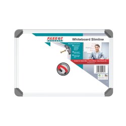 Slimline Magnetic Whiteboard 300 450MM - Non-retail