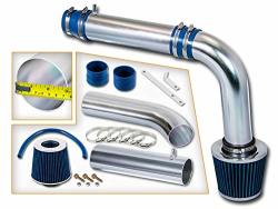 Rtunes Racing Cold Air Intake Kit + Filter Combo Blue Compatible For 11-12 Hyundai Veloster 1.6L Gdi L4 11-12 Hyundai Accent 1.6L Gdi