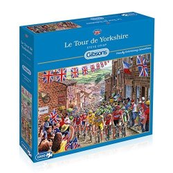 Gibsons The Tour De Yorkshire - Steve Crisp 1000 Piece Jigsaw Puzzle ...