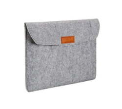 Protective Felt suede-lined Sleeve cover For Macbook - Grey - 11 Cc 11 In