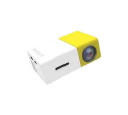 MINI Yellow Portable LED Projector RN-39-Y